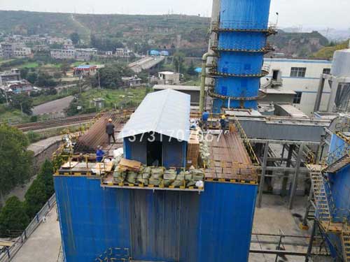 鍋爐除塵布袋更換